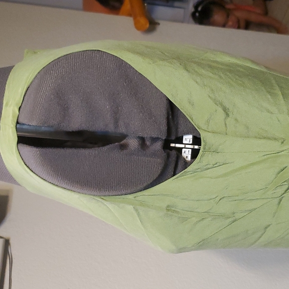 NWOT Light Moss Green Sleeveless Sheath, Sz 12 - Picture 6 of 14